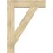 Ekena Millwork Traditional Block Rough Sawn Bracket, Douglas Fir, 6"W x 32"D x 44"H BKT06X32X44TRA05RDF - alternate 3